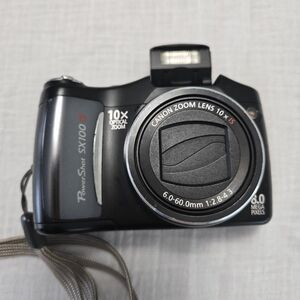 Canon PowerShot SX100 IS 8.0MP Digital Camera - 10x Optical Zoom
